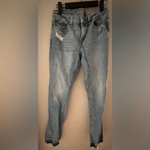 AE 90s low rise kick bootcut stretch Jean